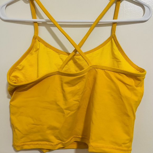Yellow Ava Crop Top Senita Athletics - Picture 4 of 4